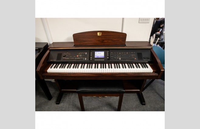 Used Yamaha CVP303 Satin Rosewood Digital Piano Complete Package (SN:GBRCKP01002) - Image 1